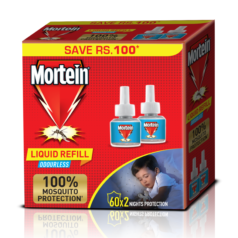 MORTEIN LIQUID ODOURLESS REFILL TWIN BASIC