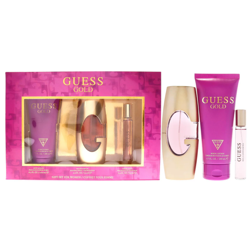 GUESS GOLD FOR WOMEN 2PC GIFT SET PROMO