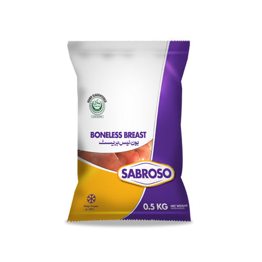 SABROSO BONELESS BREAST 500 GM