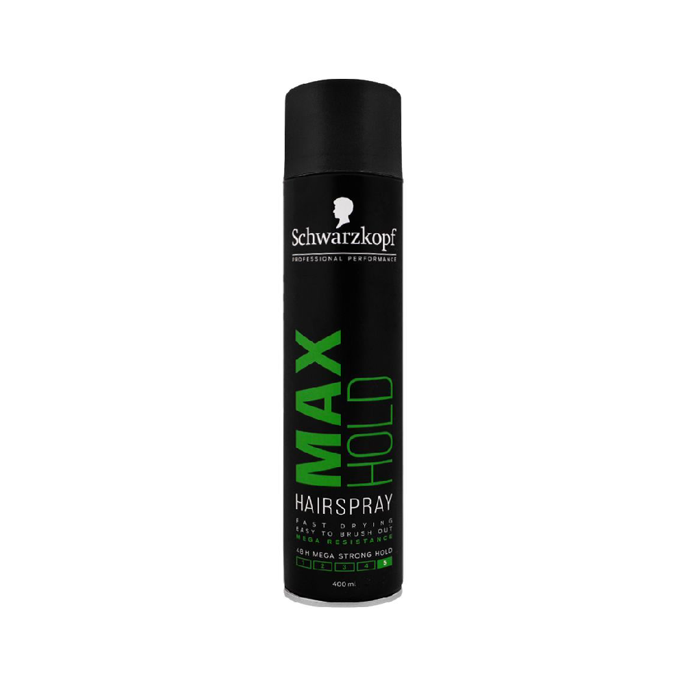 SCHWARZKOPF MAX HOLD HAIR SPRAY 400ML