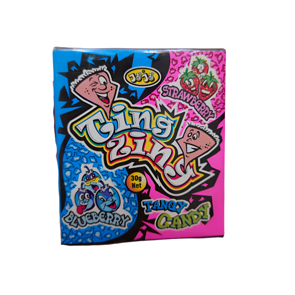 JOJO TING ZING LEMON TANGY CANDY BOX 30GM