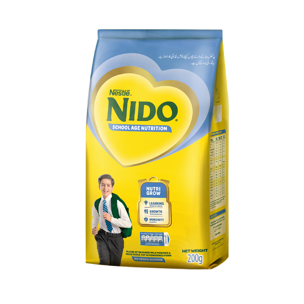 NESTLE NIDO FORTI GROW MILK POWDER 200 GM