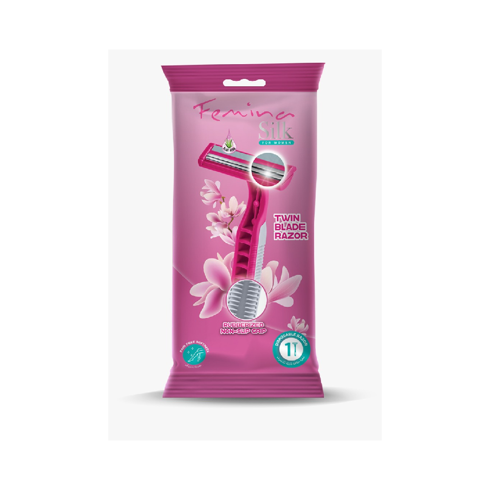 TREET FEMINA SILK TWIN BLADE RAZOR 1S POUCH