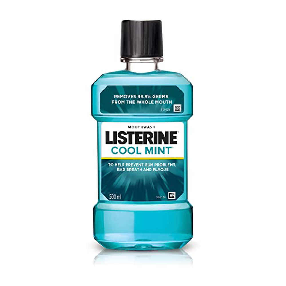 LISTERINE MOUTH WASH COOL MINT 500 ML