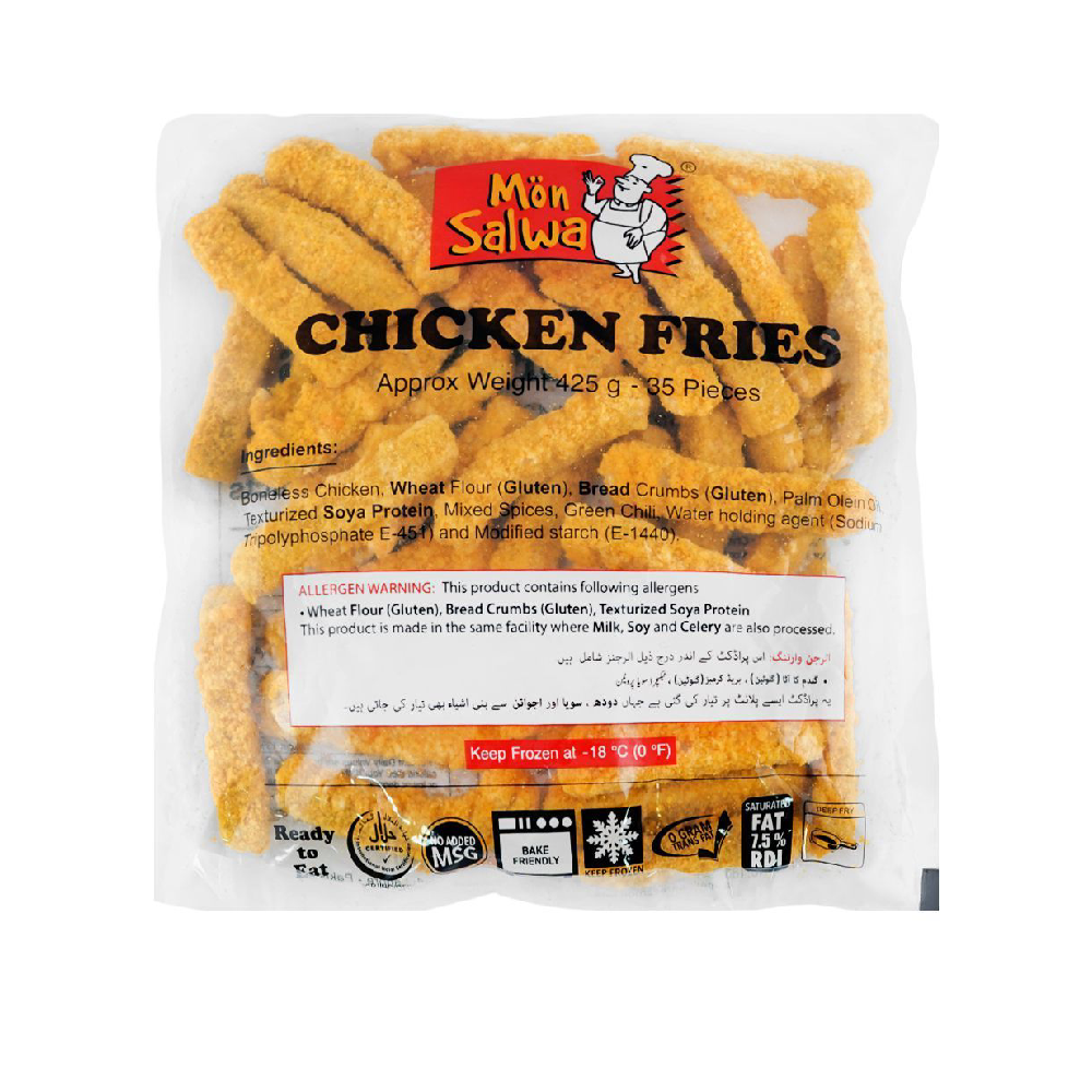 MANO SALWA CHICKEN FRIES 425 GM