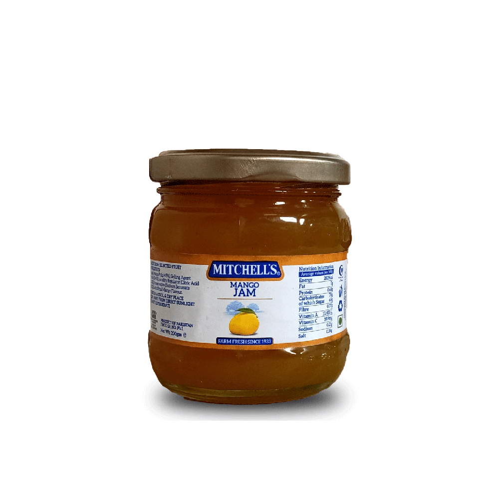 MITCHELLS JAM MANGO 200 GM