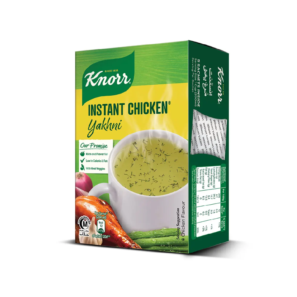 KNORR INSTANT CHICKEN YAKHNI POWDER 20 GM