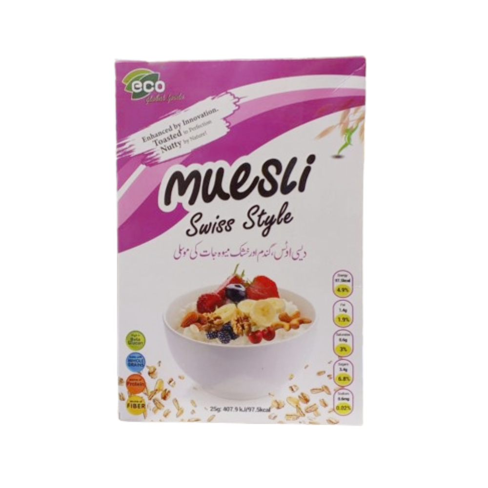 ECO MUESLI SWISS STYLE 250 GM