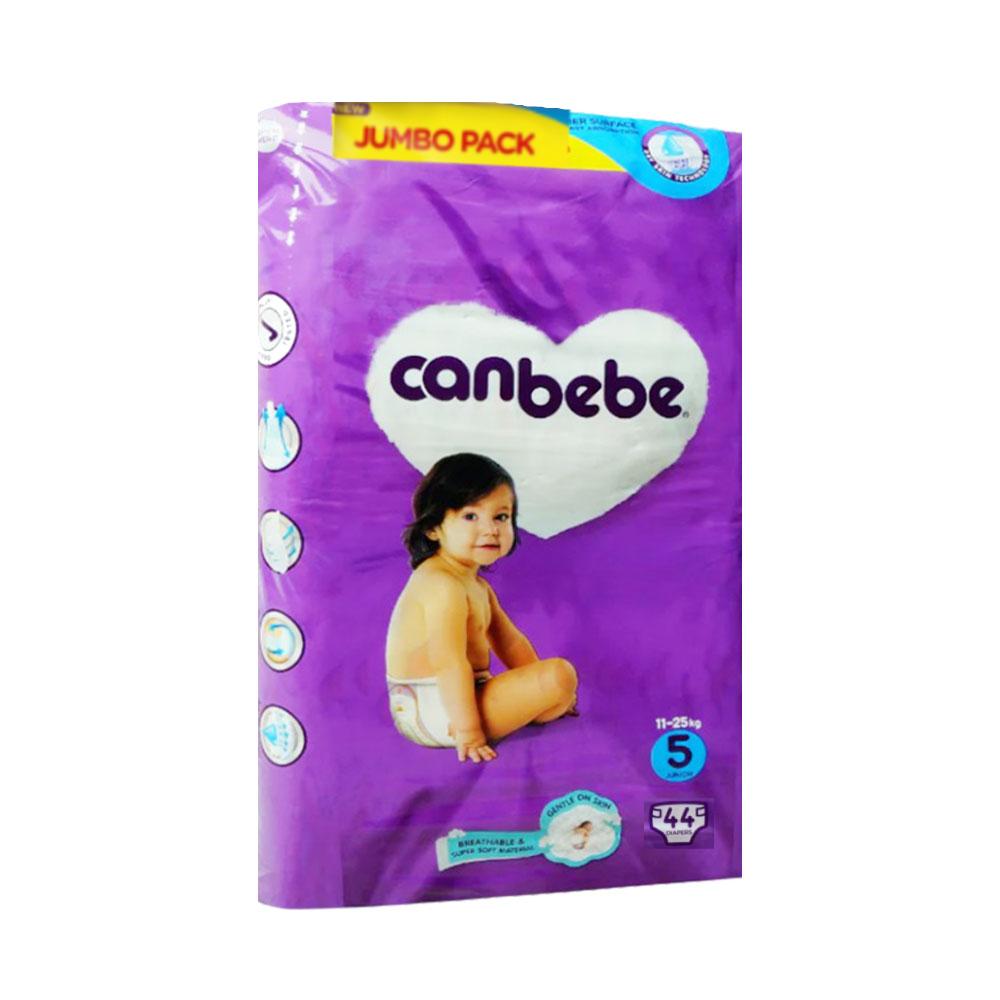 CANBEBE DIAPER JUNIOR 5 JUMBO 11-25 KG 44 PC