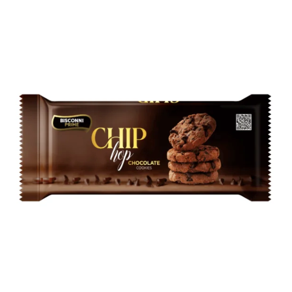 BISCONNI CHIP HOP CHOCOLATE COOKIES 156GM