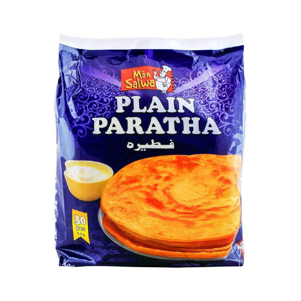 MANO SALWA PLAIN FAMILY PARATH 30 PCS PACK 2.4 KG