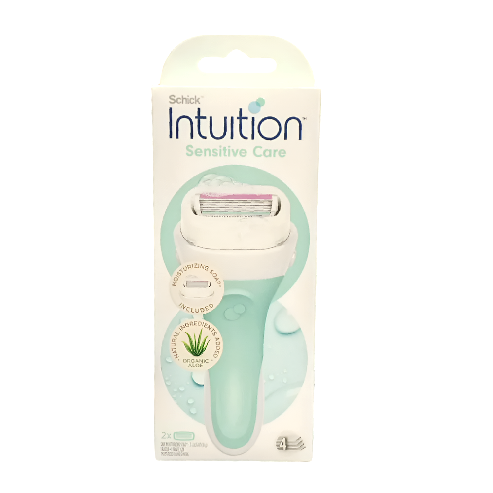 SCHICK INTUITION NATURAL SHAVING KIT PC
