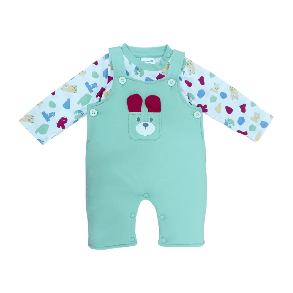 BOYS L/S QUILTED ROMPER MZW-24 0-3M 241-004