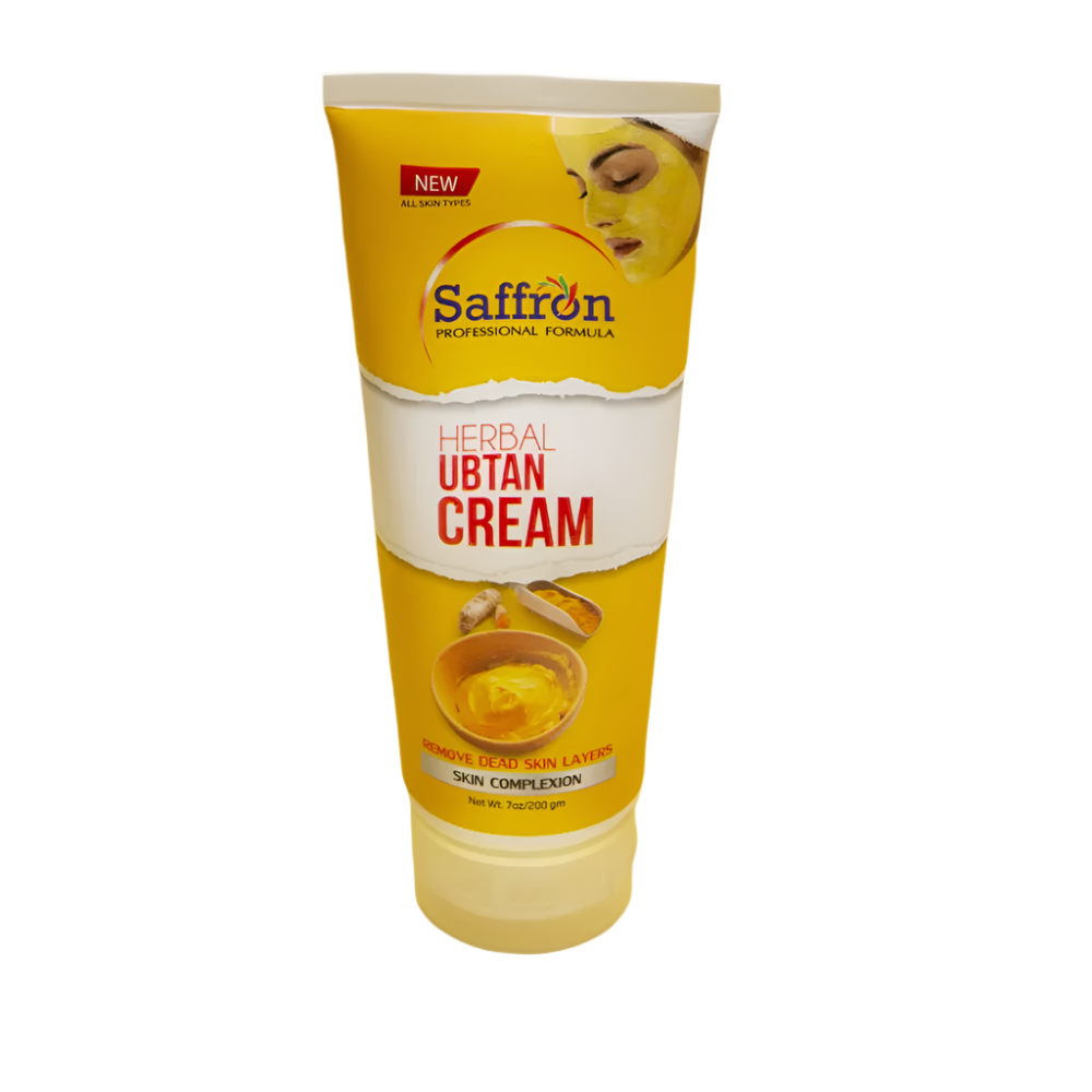 SAFFRON HERBAL UBTAN CREAM 200GM