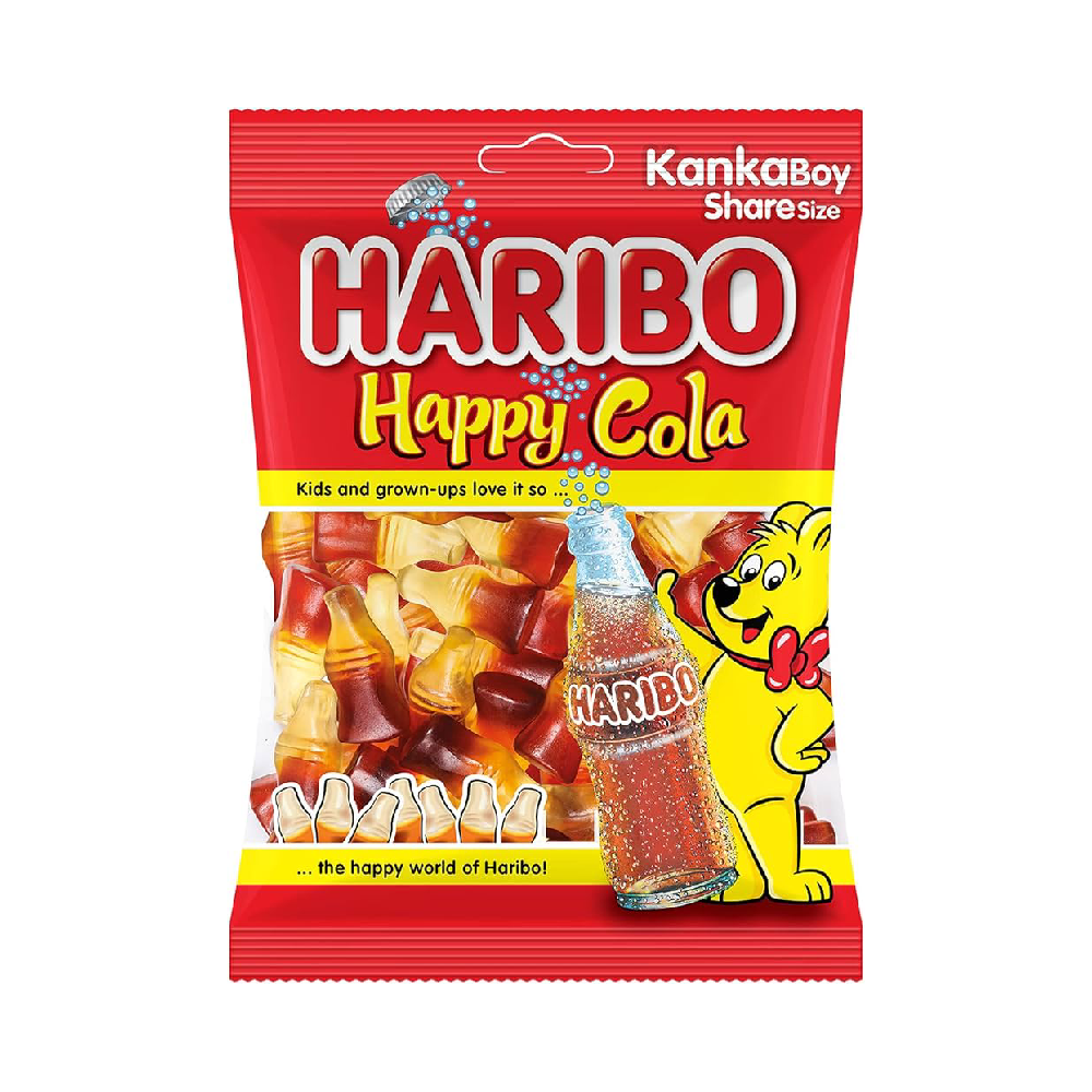 HARIBO JELLY HAPPY COLA 80 GM