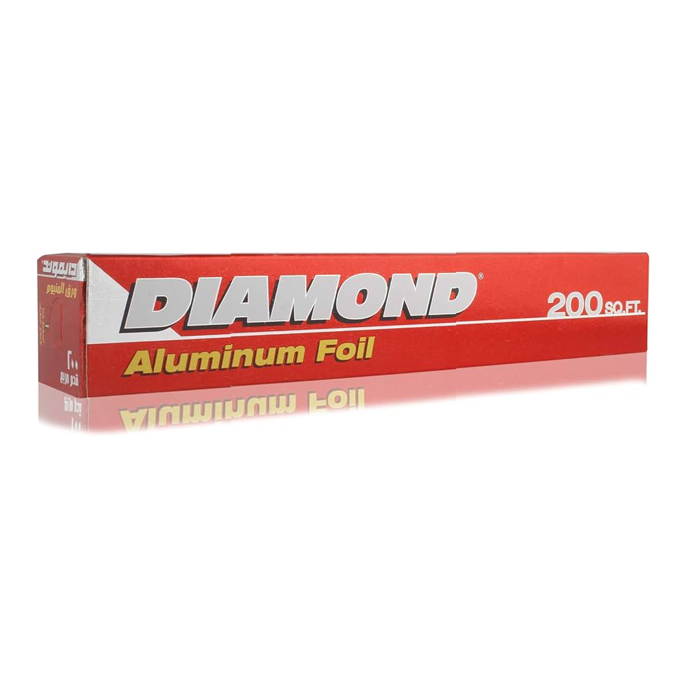 DIAMOND ALUMINUM FOIL 200 SQ-FT PC