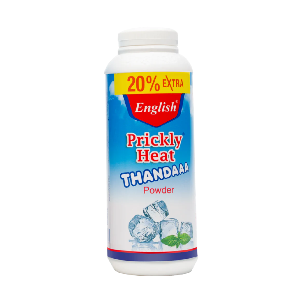 ENGLISH PRICKLY HEAT POWDER THANDAAA 110 GM