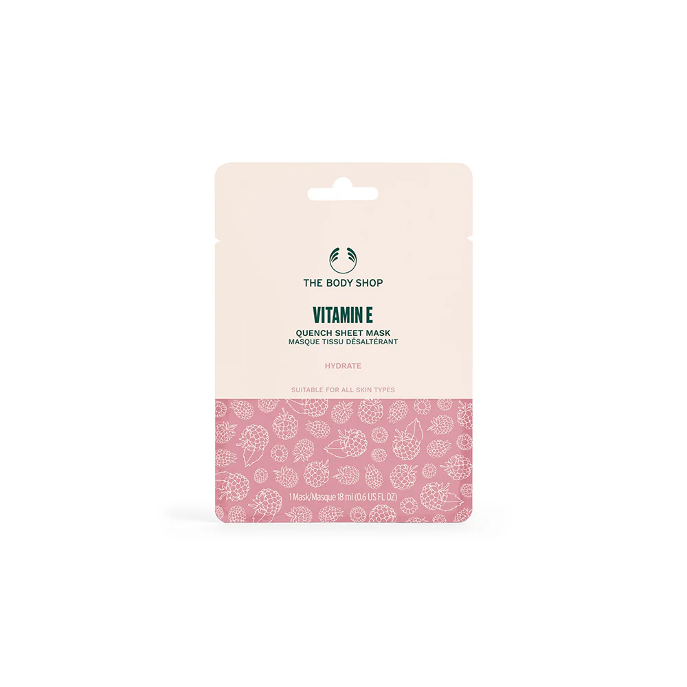 BODY SHOP VITAMIN E QUENCH SHEET MASK 18ML