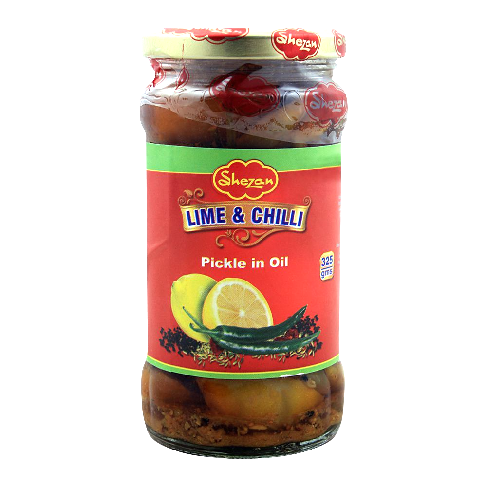 SHEZAN PICKLE LIME IN VINEGAR 300 GM