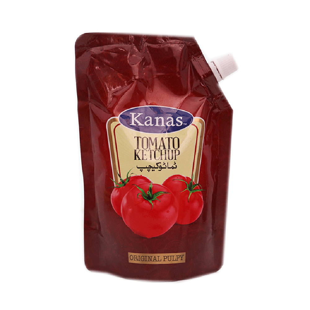 KANAS TOMATO KETCHUP ORIGINAL POUCH 400 GM