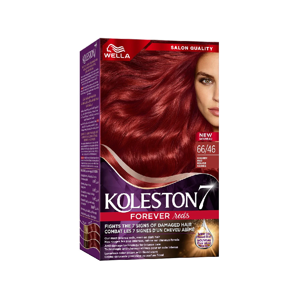 WELLA KOLESTON KIT CHERRY RED 6646