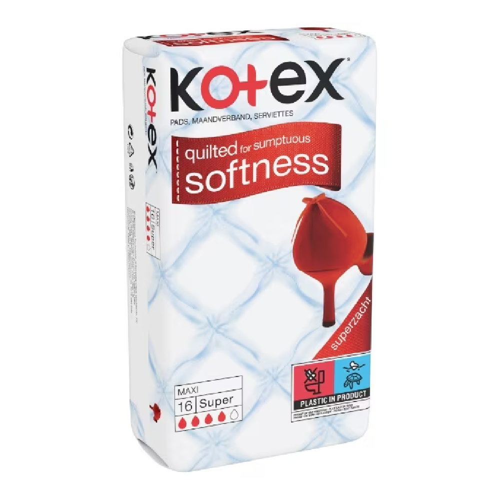 KOTEX SANITARY PADS MAXI SUPER 16PC