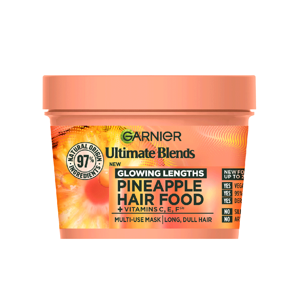 GARNIER ULTIMATE HAIR FOOD PINEAPPLE & AMILA MASK 400