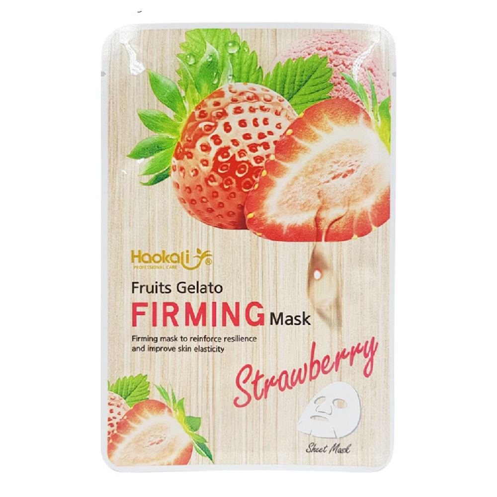 HAOKALI FIRMING STRAWBERRY SHEET MASK HA-3009 IR 30ML