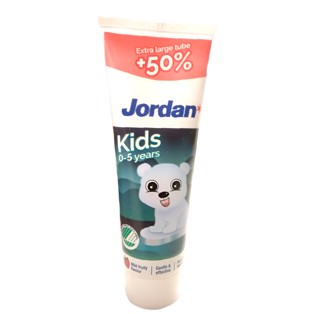 JORDAN TOOTH PASTE KID 0-5 YEARS 75ML