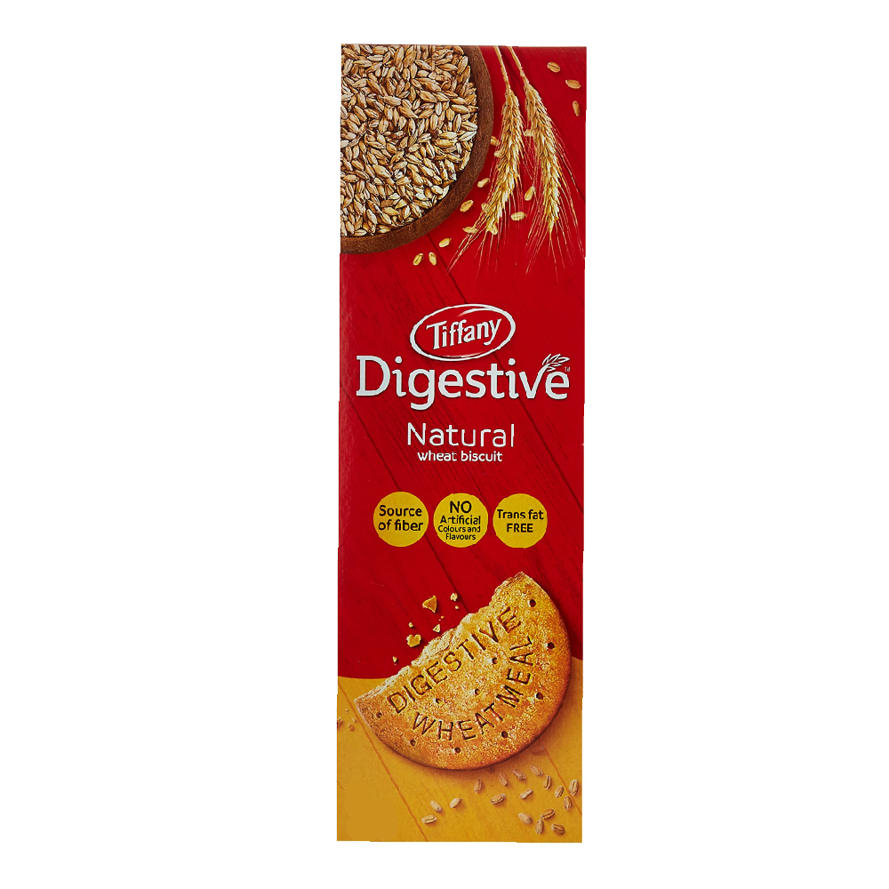 TIFFANY DIGESTIVE BISCUIT NATURAL 250 GM
