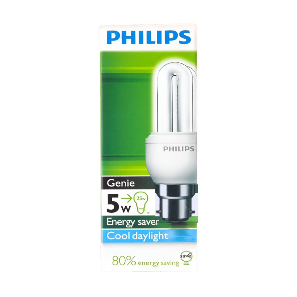 PHILIPS ENERGY SAVER 5W COOL DAYLIGHT B22 PC