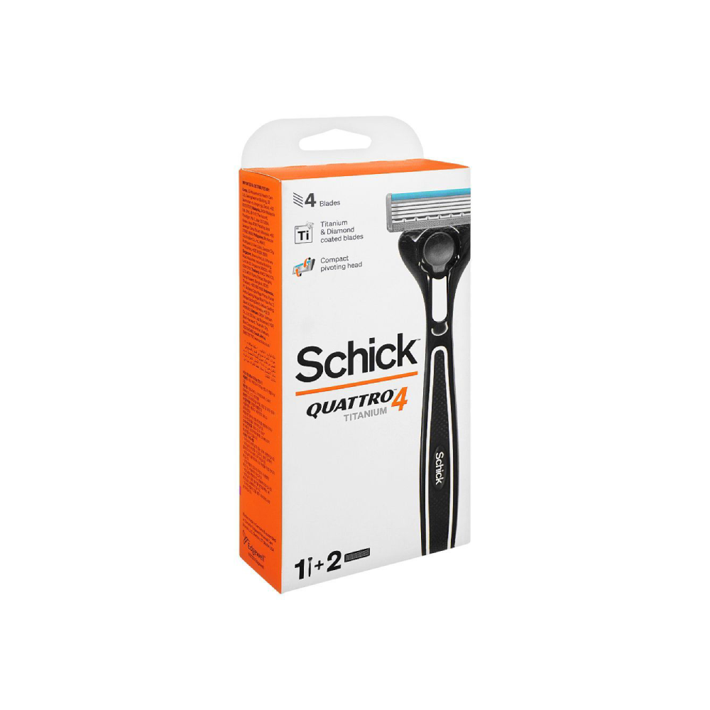SCHICK QUATTRO TITANIUM RAZOR 1PC