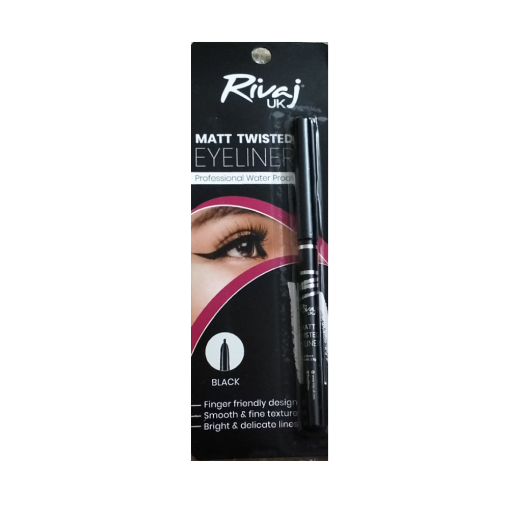 RIVAJ MATT TWIST EYELINER BLACK 1.2 G