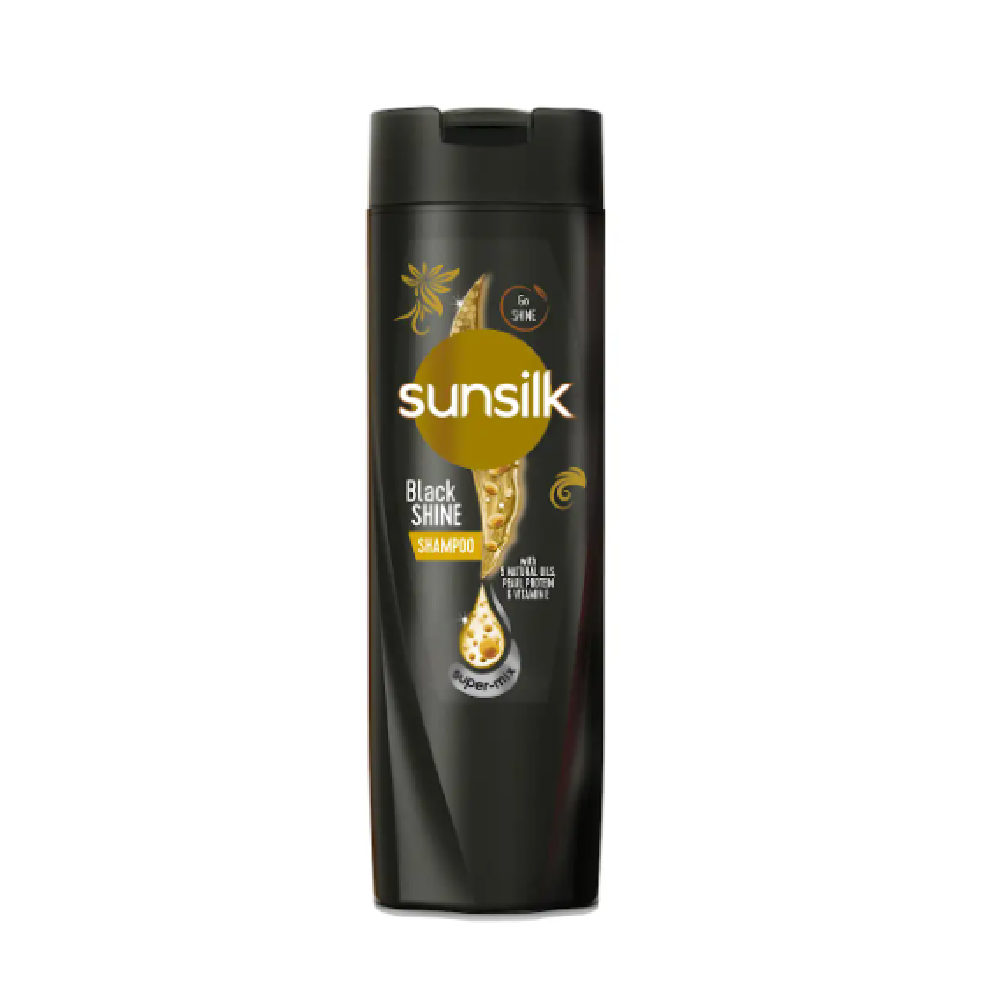 SUNSILK SHAMPOO BLACK SHINE 185 ML