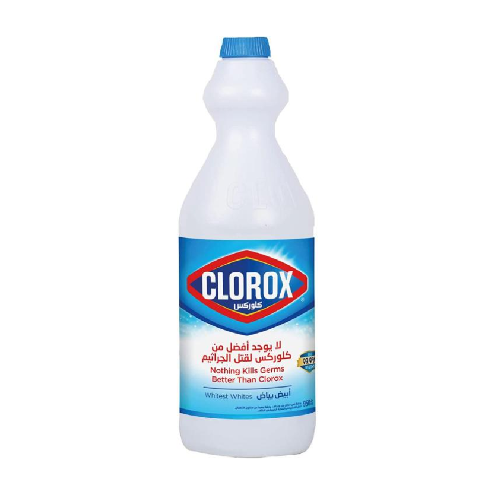 CLOROX BLEACH ORIGINAL CLEANS & DISINFECTS 950 ML