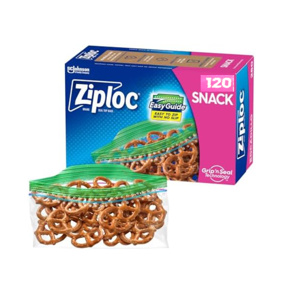 ZIPLOC VERITY 120 PACK PACK