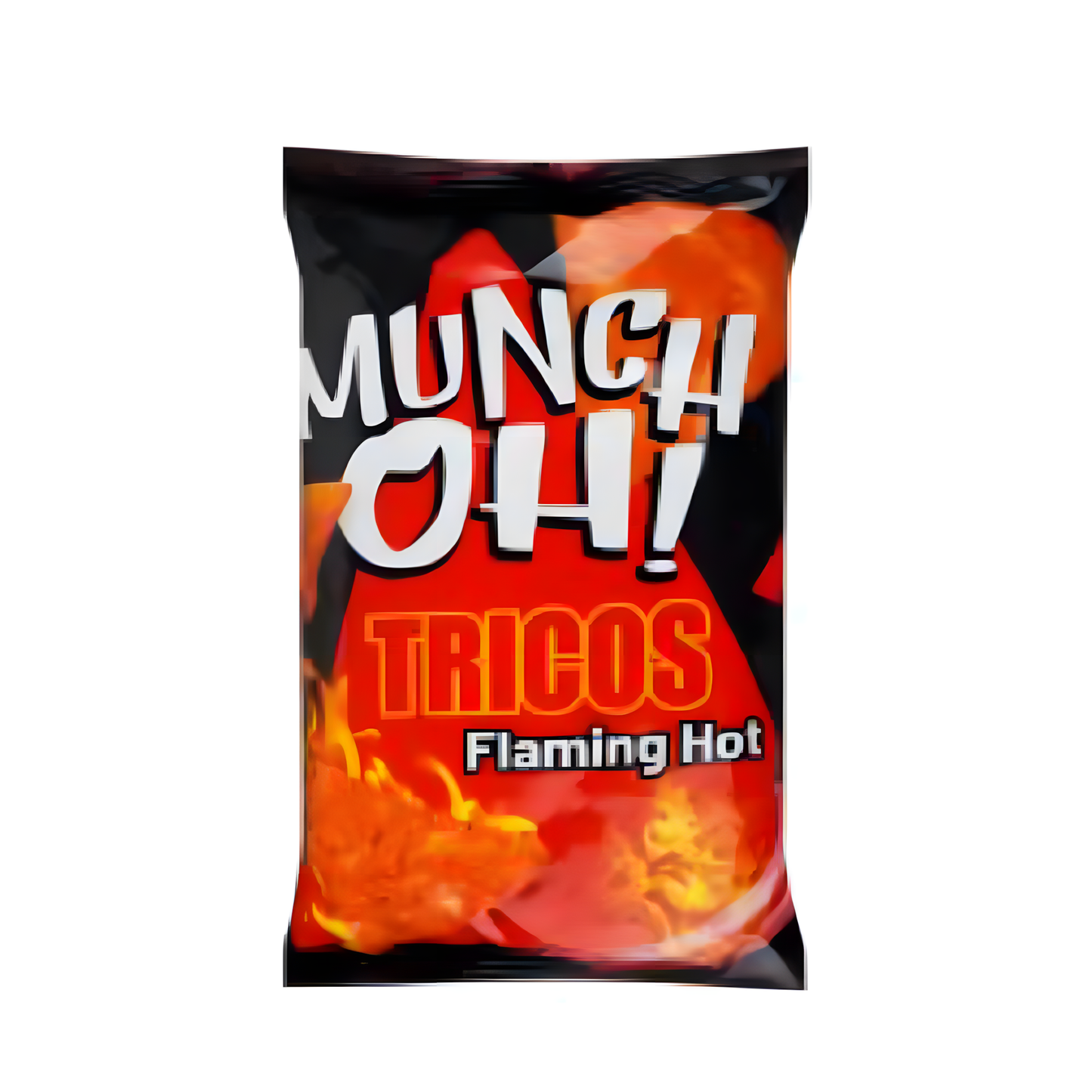 MUNCH OH TRICOS SNACKS FLAMING HOT 32 GM