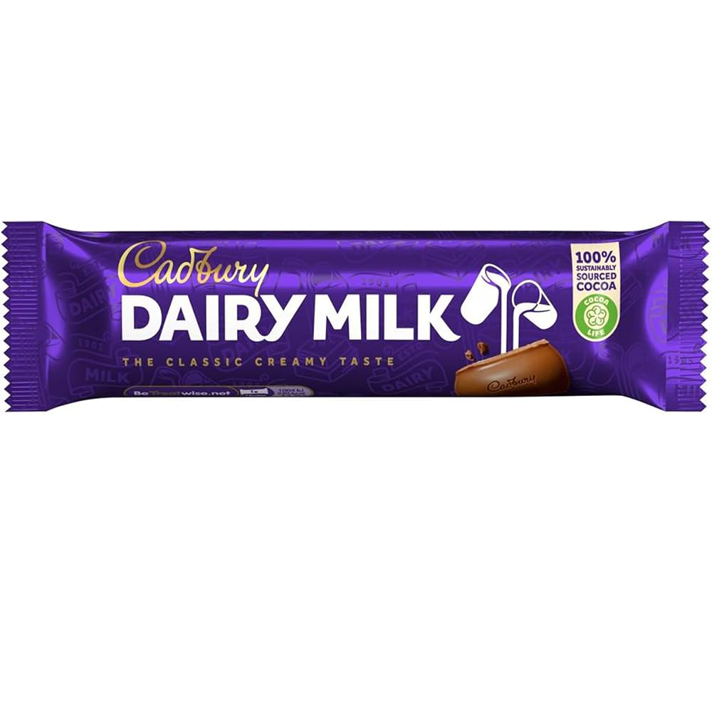CADBURY DAIRY MILK CHOCOLATE THE CLASSIC CREAMY TASTE 45 GM