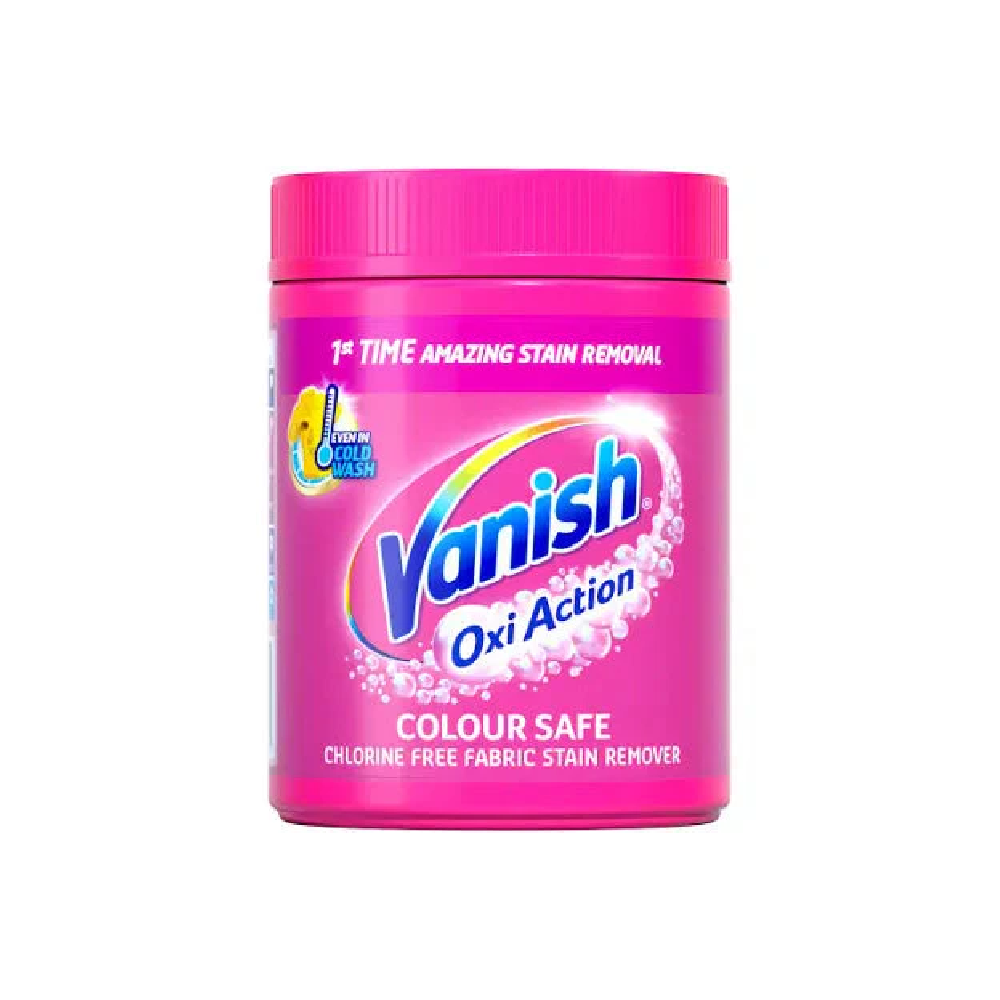 VANISH WASHING POWDER OXI ACTION STAIN REMOVER PINK 470 GM
