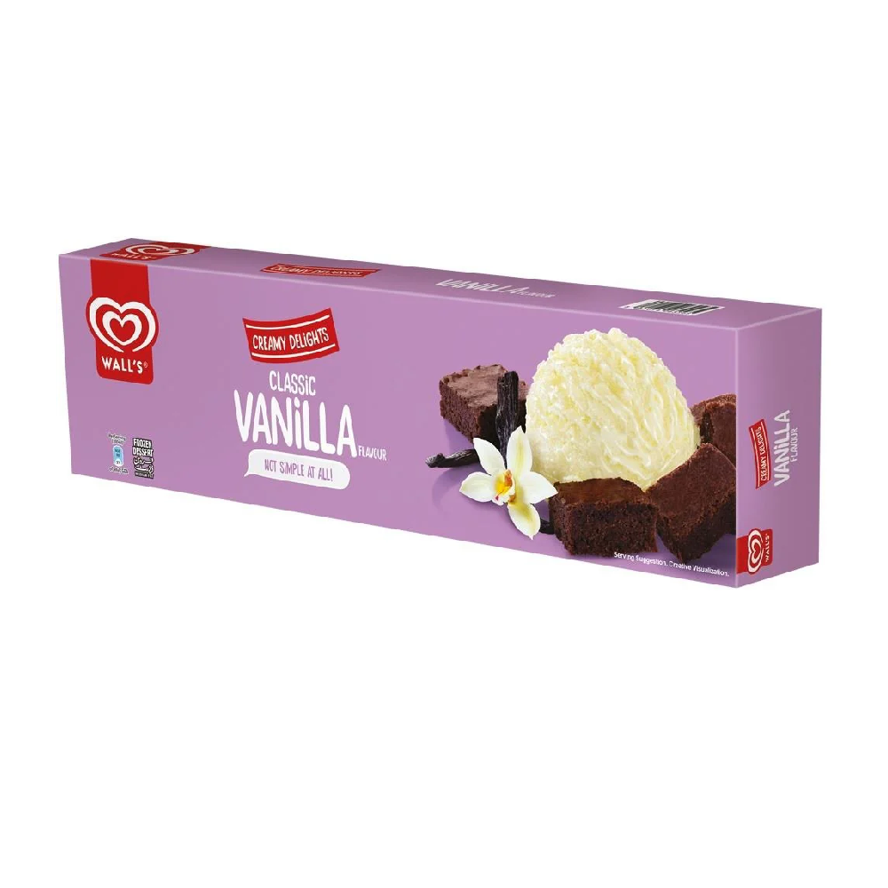 WALLS CLASSIC VANILA ICE CREAM 800 ML