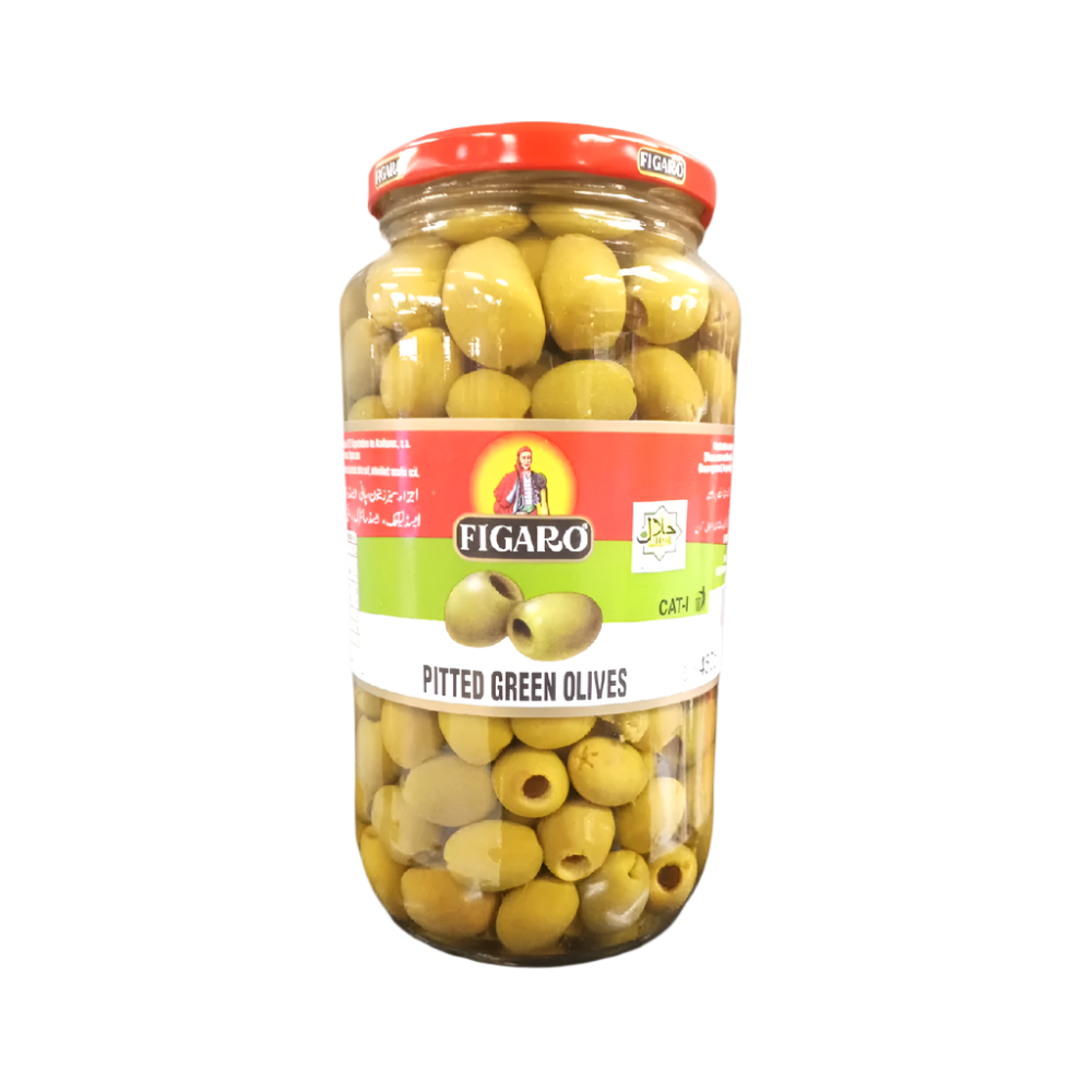 FIGARO OLIVES GREEN PITTED 920 GM