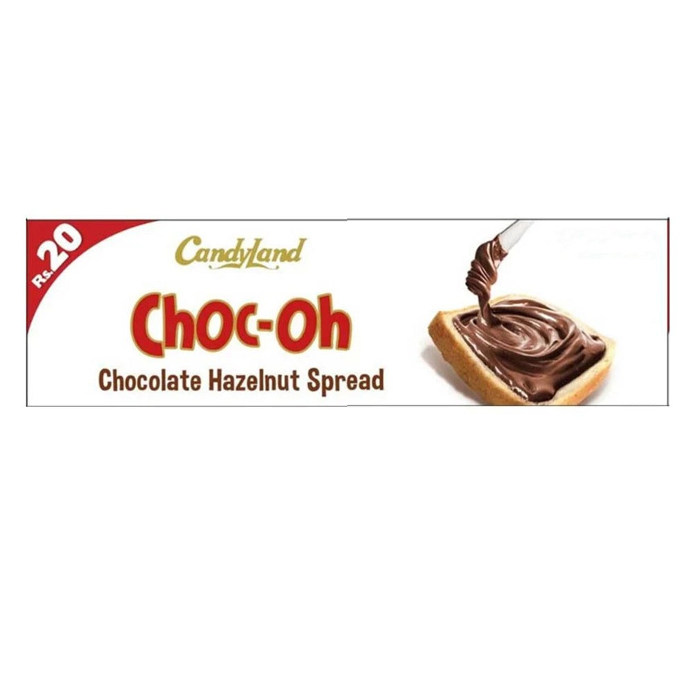 CHOC-OH CHOCOLATE HAZELNUT SPREAD SACHET 12 GM