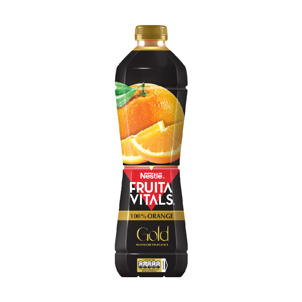 NESTLE JUICE FRUITA VITALS 100% ORANGE PREMIUM 1 LTR