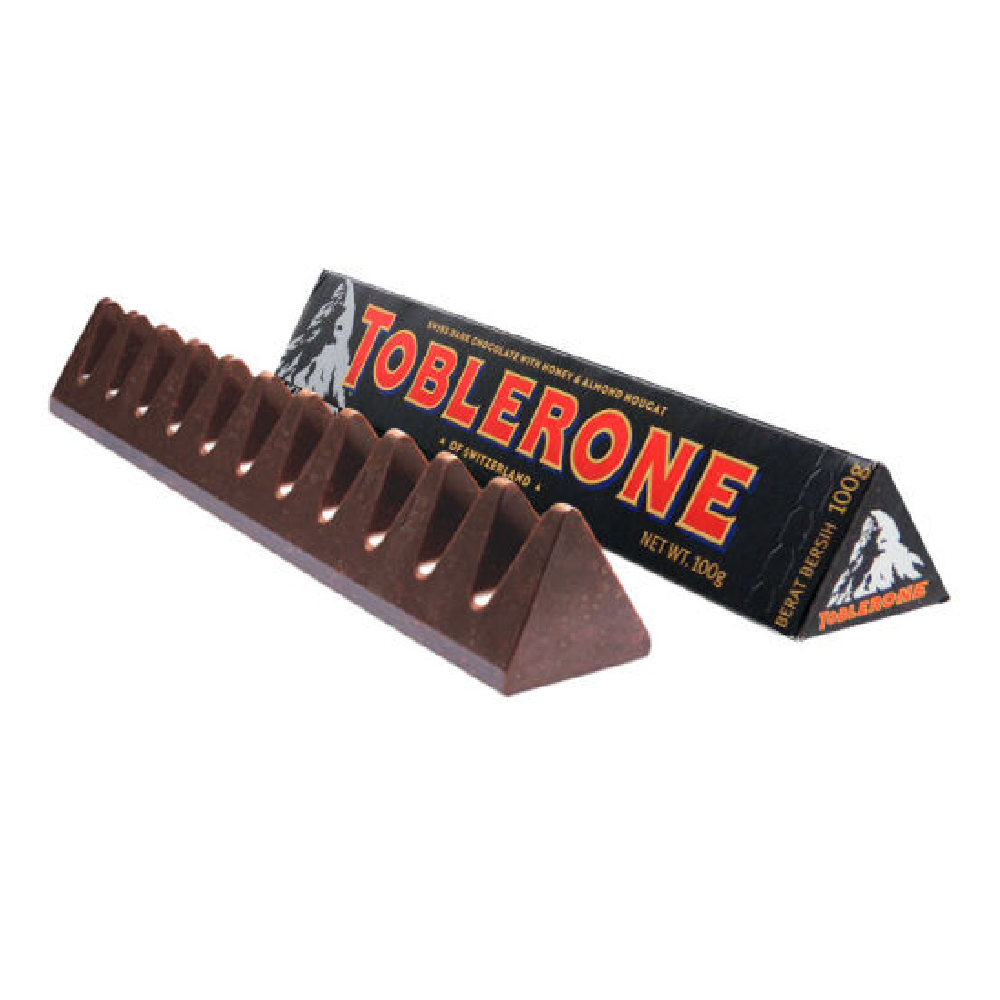 TOBLERONE CHOCOLATE DARK 100 GM