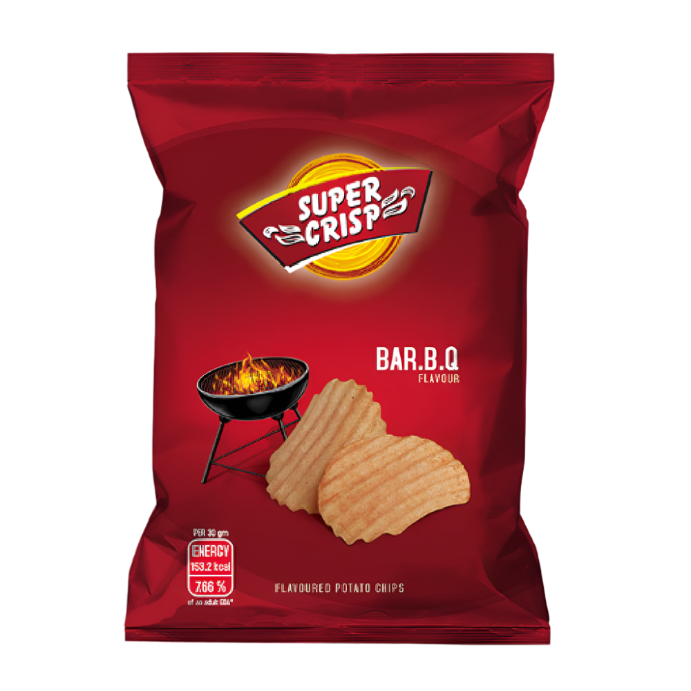 SUPER CRISP CHIPS BARBECUE 15 GM