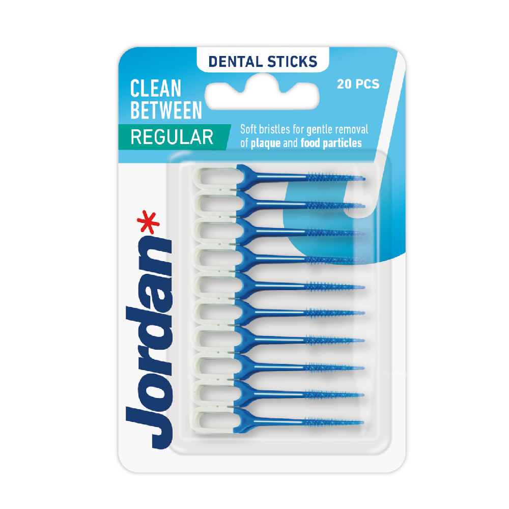 JORDAN CLEAN BETWEEN SOFT RUBBER STICKS 20 PCS
