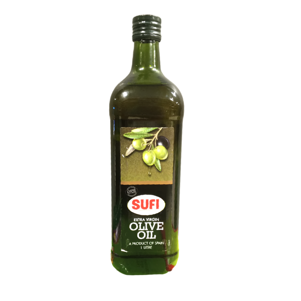 SUFI EXTRA VIRGIN OLIVE OIL BOTTLE 1LTR