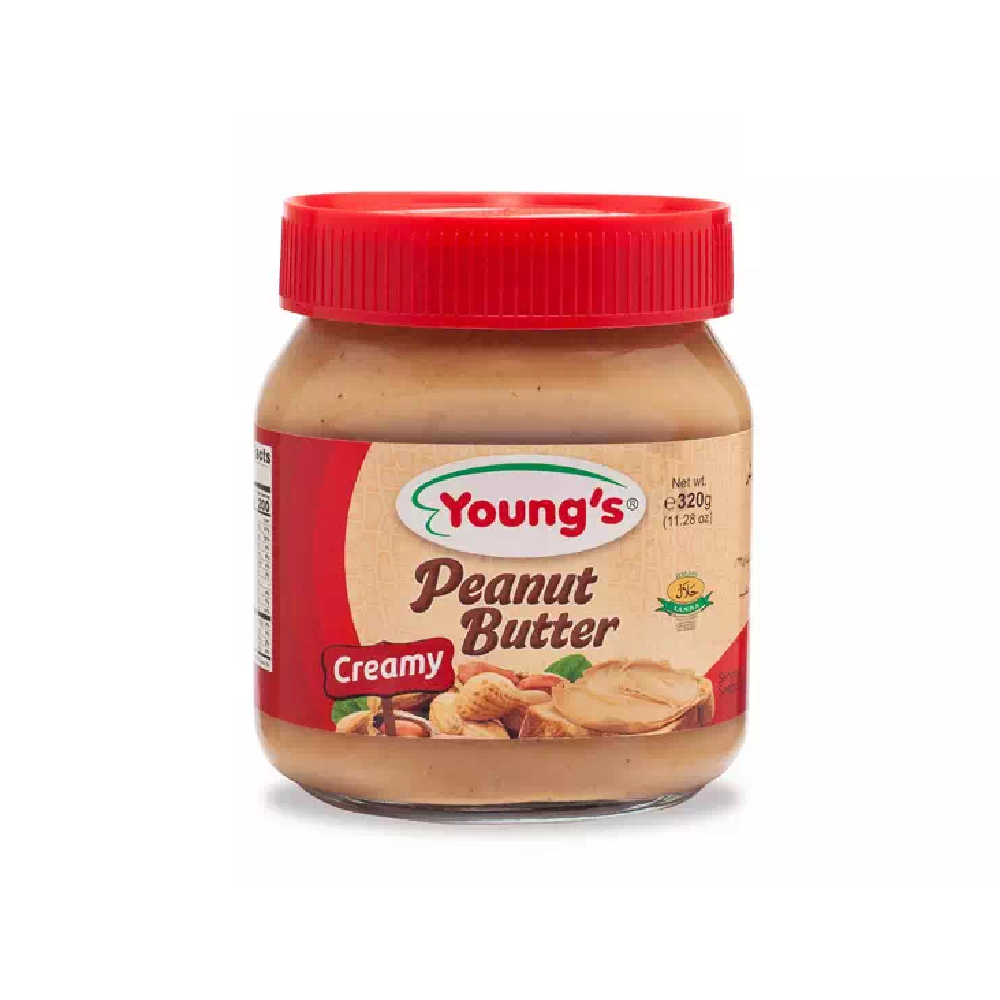 YOUNGS PEANUT BUTTER CREAMY 320GM