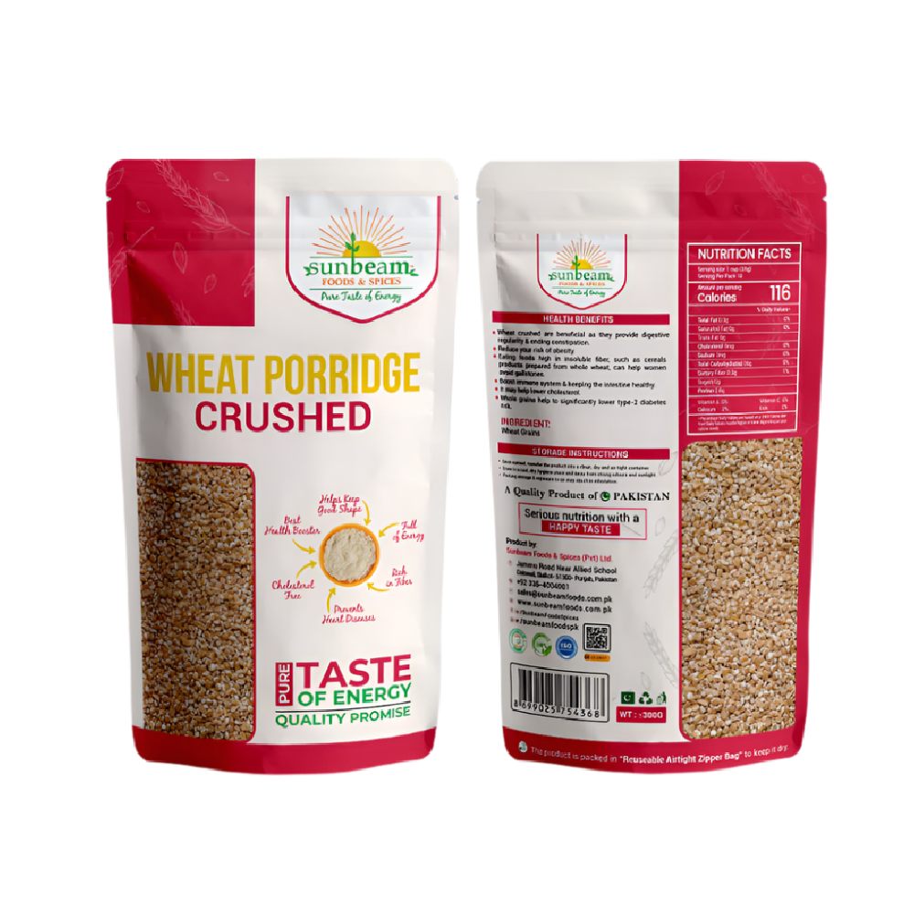 SUNBEAM WHEAT PORRIDGE CRUSHED 1KG