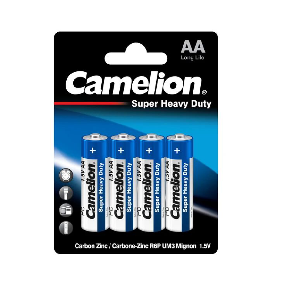 CAMELION SUPER HEAVY DUTY CELL 1.5 V AA4 PC